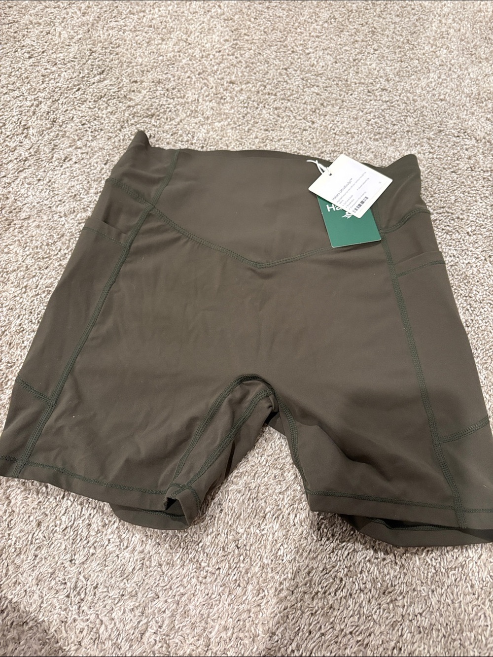 NWT HALARA Olive Green High-Waist Ultra Sculpt